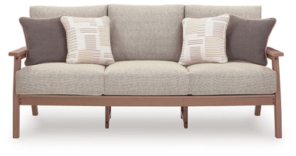 Cliffs Beach - Sofa With Cushion - Driftwood