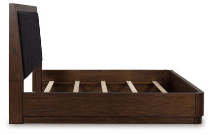 Kendamor - Upholstered Panel Bed