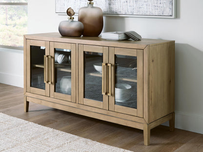 Crendlin - Dining Room Server - Light Brown
