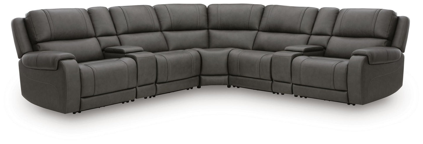 5Z-Harrenhurst - Power Reclining Sectional
