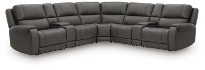 5Z-Harrenhurst - Power Reclining Sectional