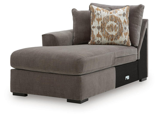Rosston - LAF Corner Chaise - Espresso