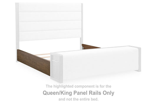 Marxmore - Queen/King Panel Rails - Brown