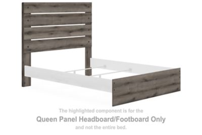 Urbanoore - Queen Panel Headboard/Footboard - Brown Gray