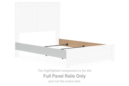 Bostwick Shoals - Full Panel Rails - White