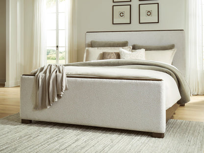 Darimore - Upholstered Panel Bed