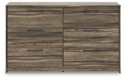 Baystorm - Six Smooth Drawer Dresser