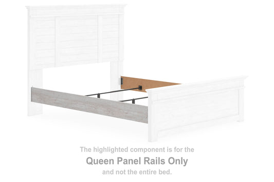 Fenderport - Queen Panel Rails - Whitewash