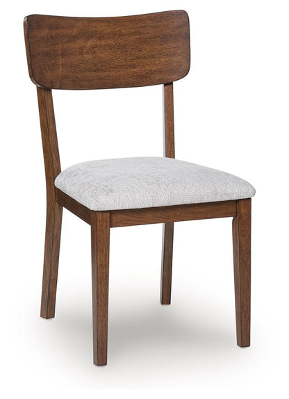 Lyncott - Dining Upholstered Side Chair (Set of 2) - Brown