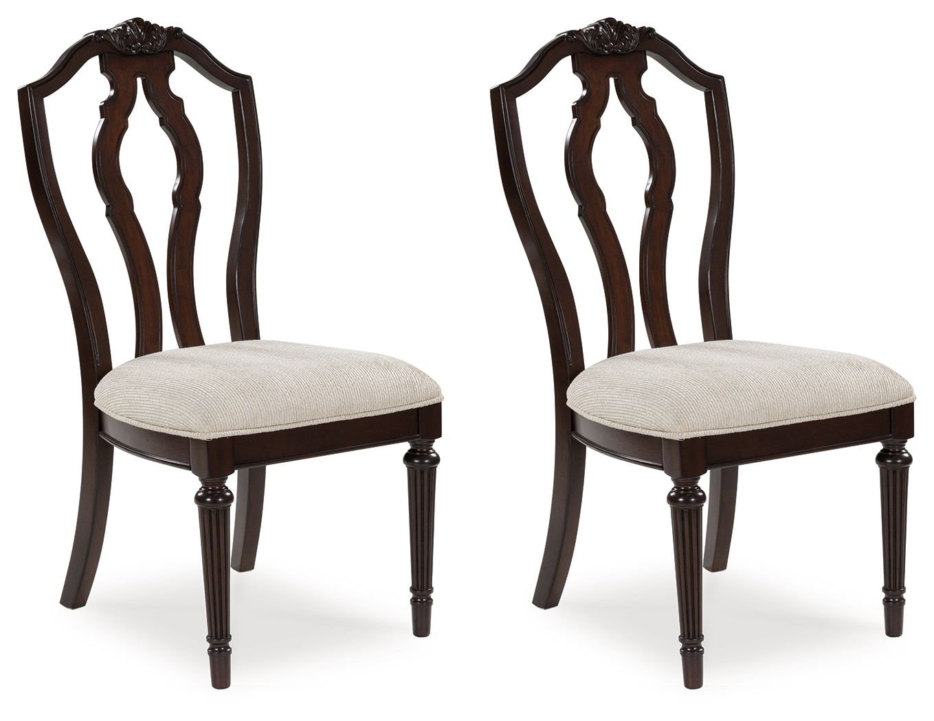 Lavinton - Dining Upholstered Side Chair (Set of 2) - Tan / Brown