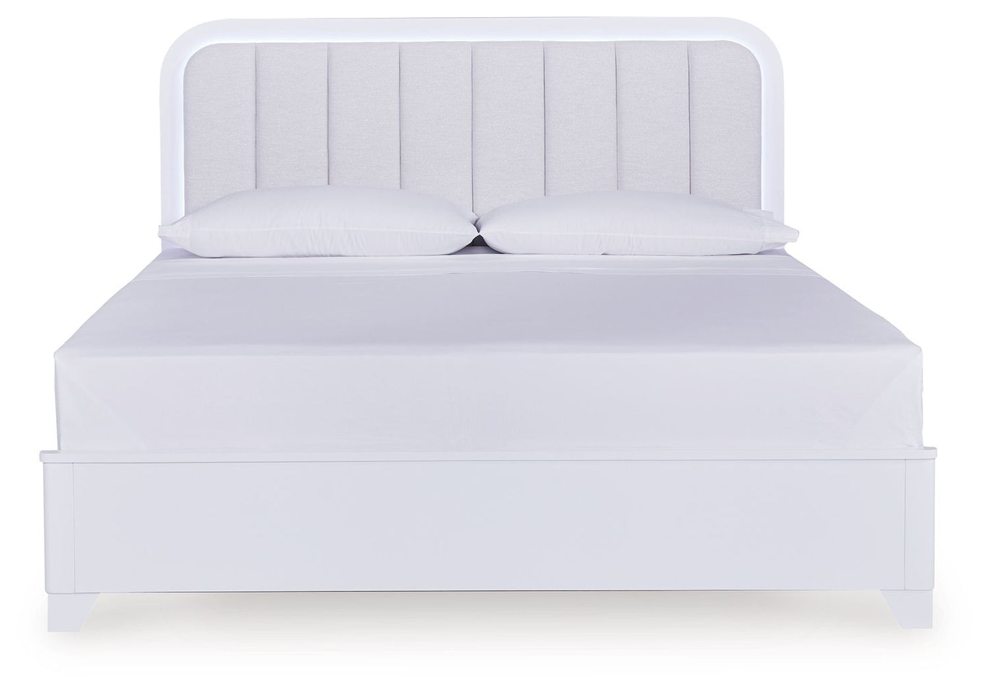 Frostlyn - Upholstered Panel Bed