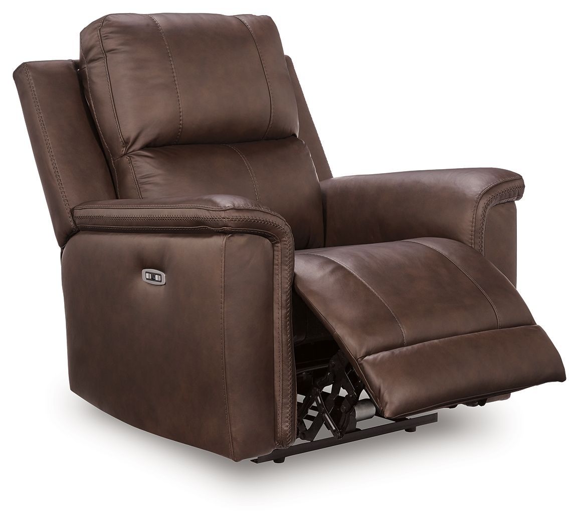 Beryton - Power Recliner With Adjustable Headrest