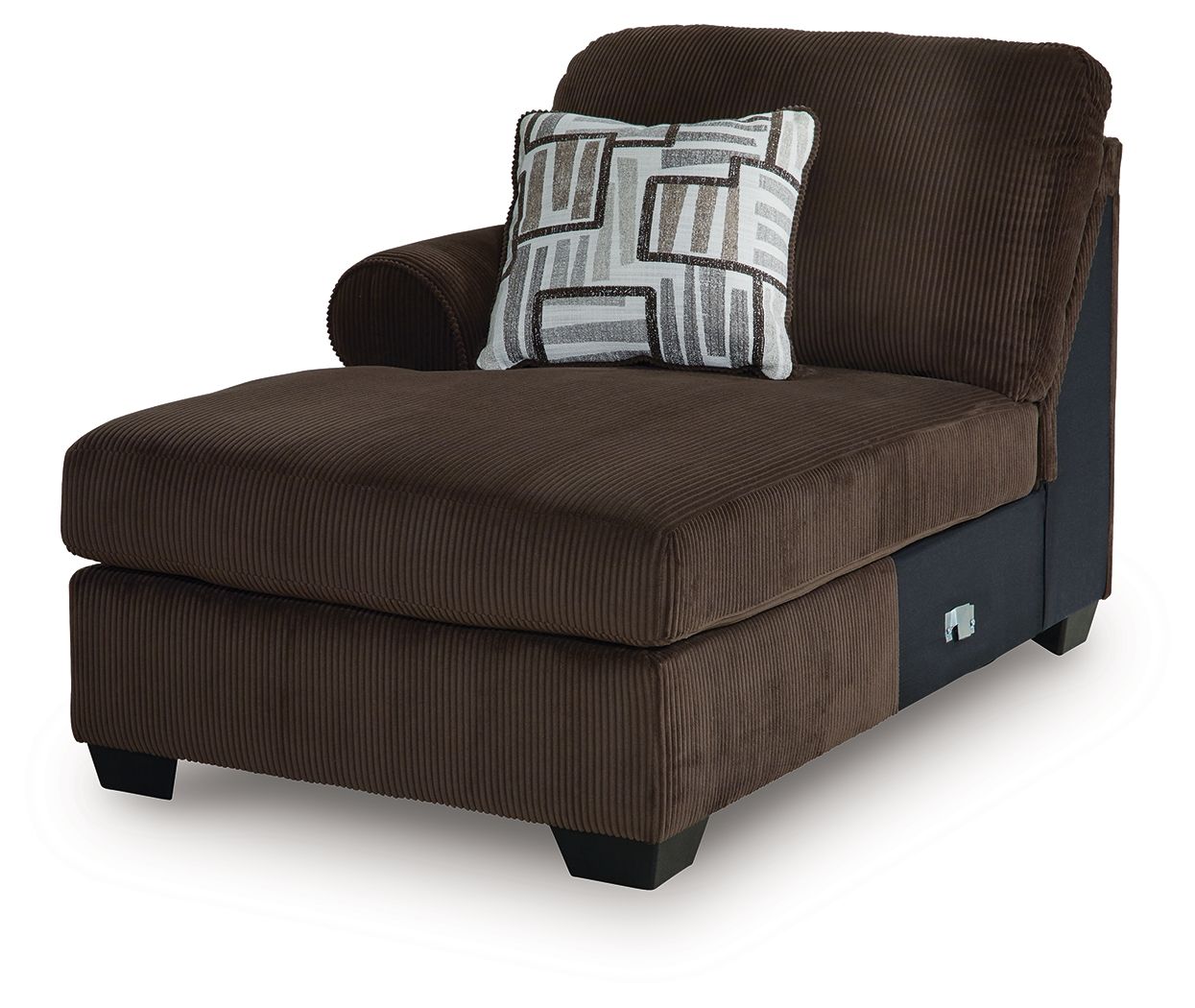Landsings - LAF Corner Chaise - Chocolate