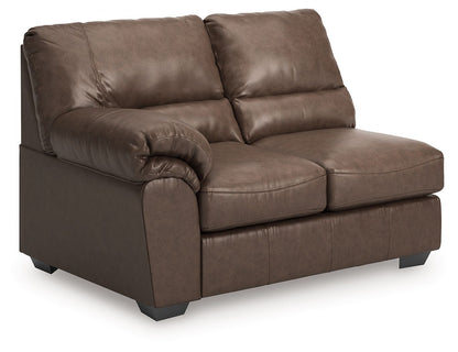 Whitlock - LAF Loveseat - Umber