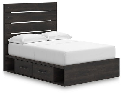 Delmorta - Panel Storage Bed