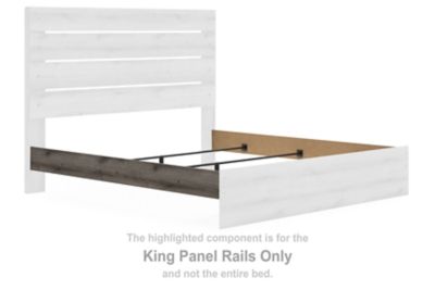 Urbanoore - King Panel Rails - Brown Gray
