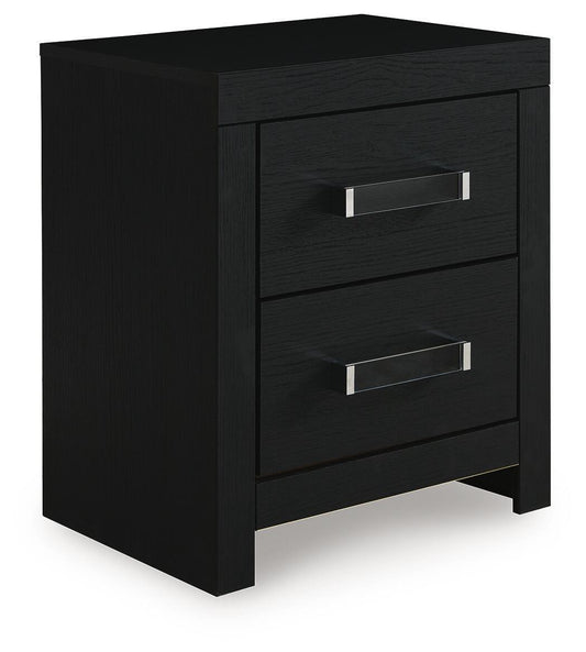 Raechalla - Two Drawer Night Stand