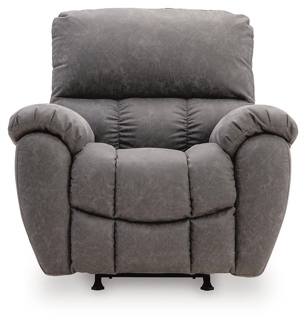 Hadrian Pike - Power Rocker Recliner With Adjustable Headrest - Galaxy