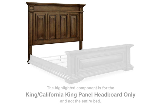 Channley - King/California King Panel Headboard - Brown