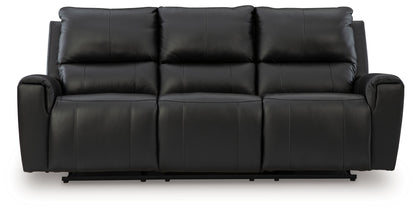 Danemere - Reclining Sofa - Black