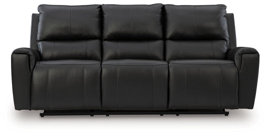 Danemere - Reclining Sofa - Black