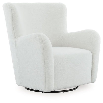 Rowenburg - Swivel Glider Accent Chair