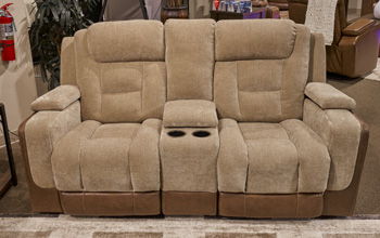 Ultimax - Power Reclining Loveseat With Console / Adjustable Headrest