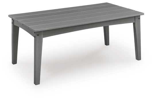 Lone View Bay - Rectangular Cocktail Table - Gray