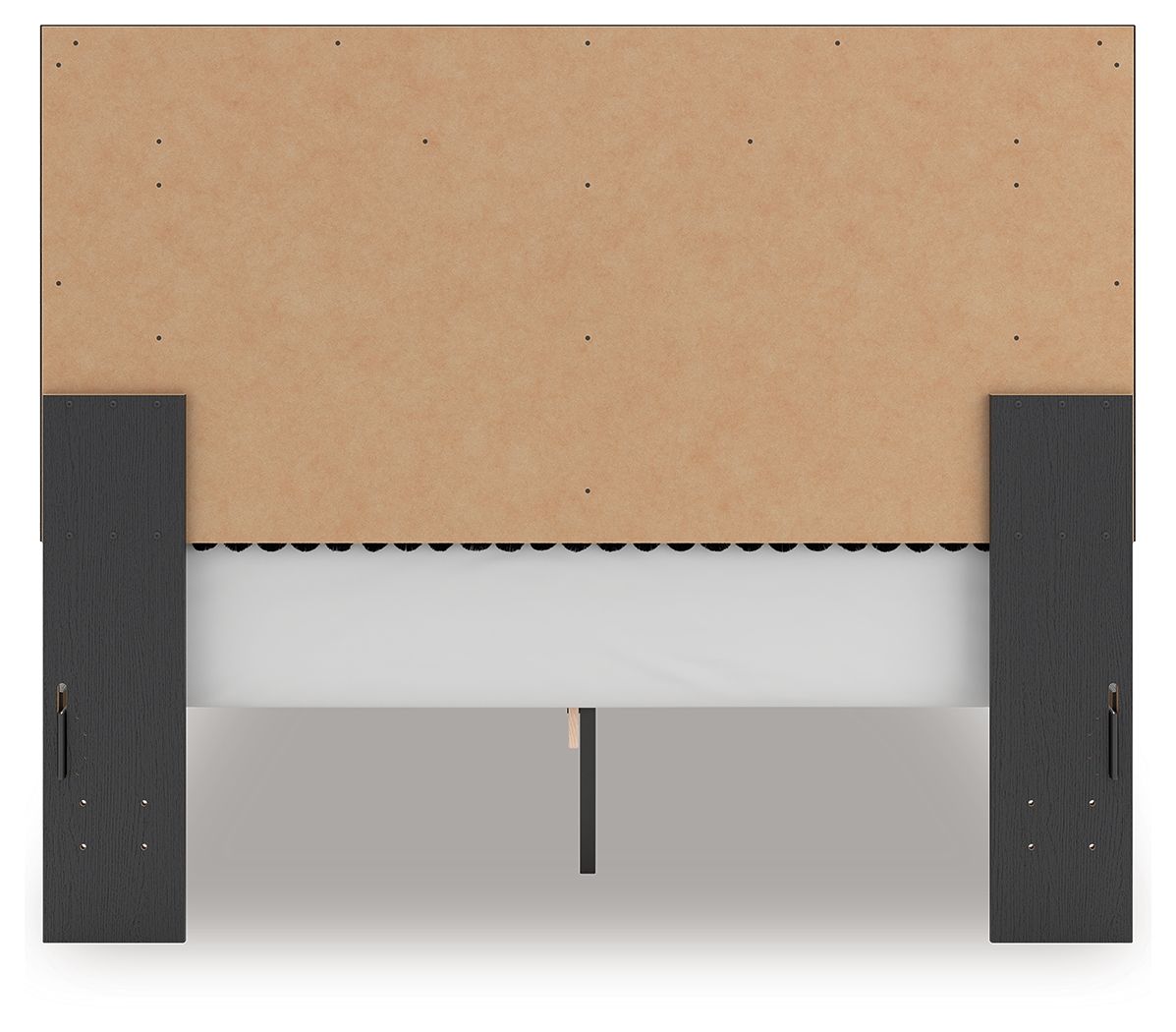 Birmonton - Upholstered Panel Bed With Roll Slats