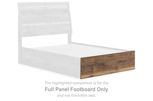 Zadilyn - Full Panel Footboard - Brown