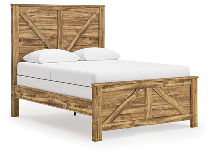 Branstony - Crossbuck Panel Bed