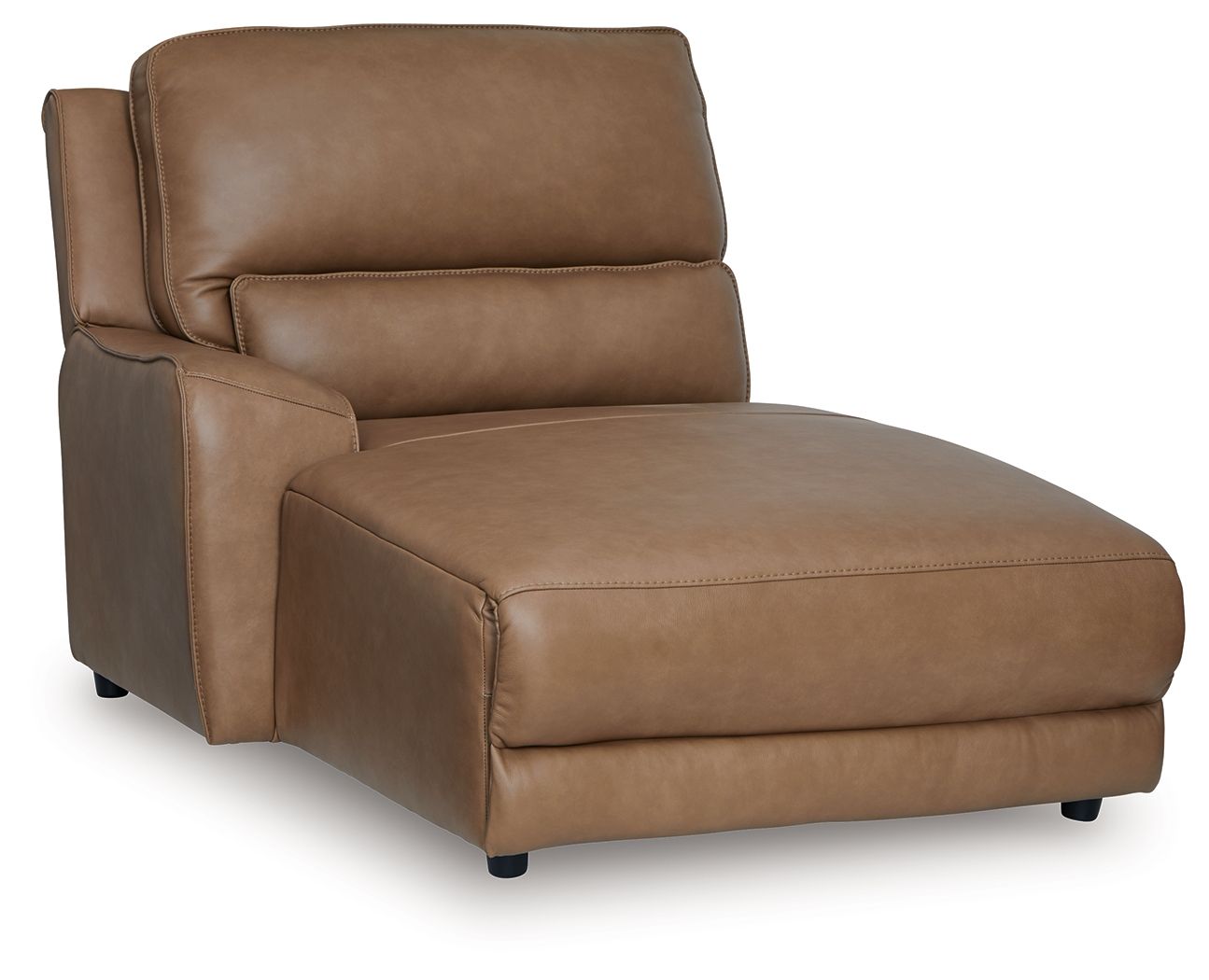 Silverbrooke - LAF Press Back Power Chaise - Caramel