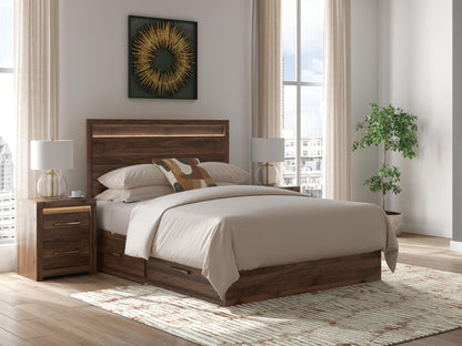 Breckori - Panel Storage Bed