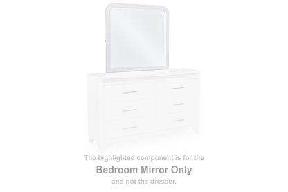 Frostlyn - Bedroom Mirror - White