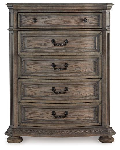 Ardenfield - Five Drawer Chest - Light Brown