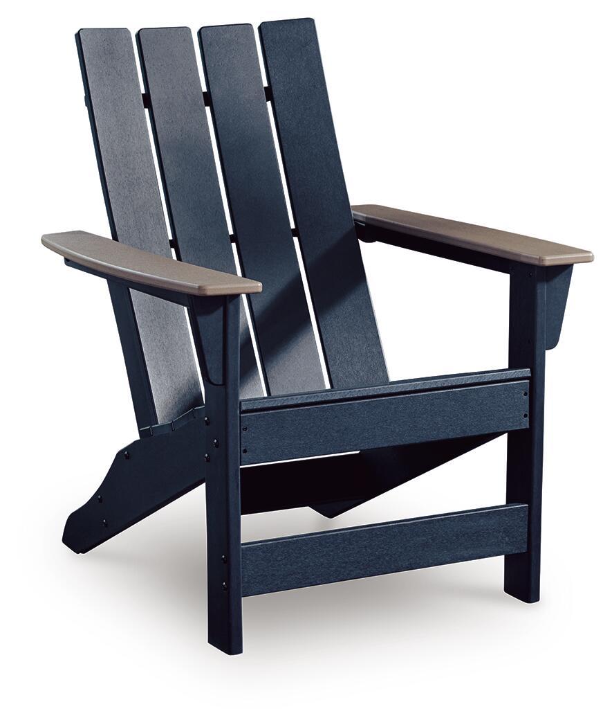 Mabry Shores - Adirondack Chair - Black / Beige