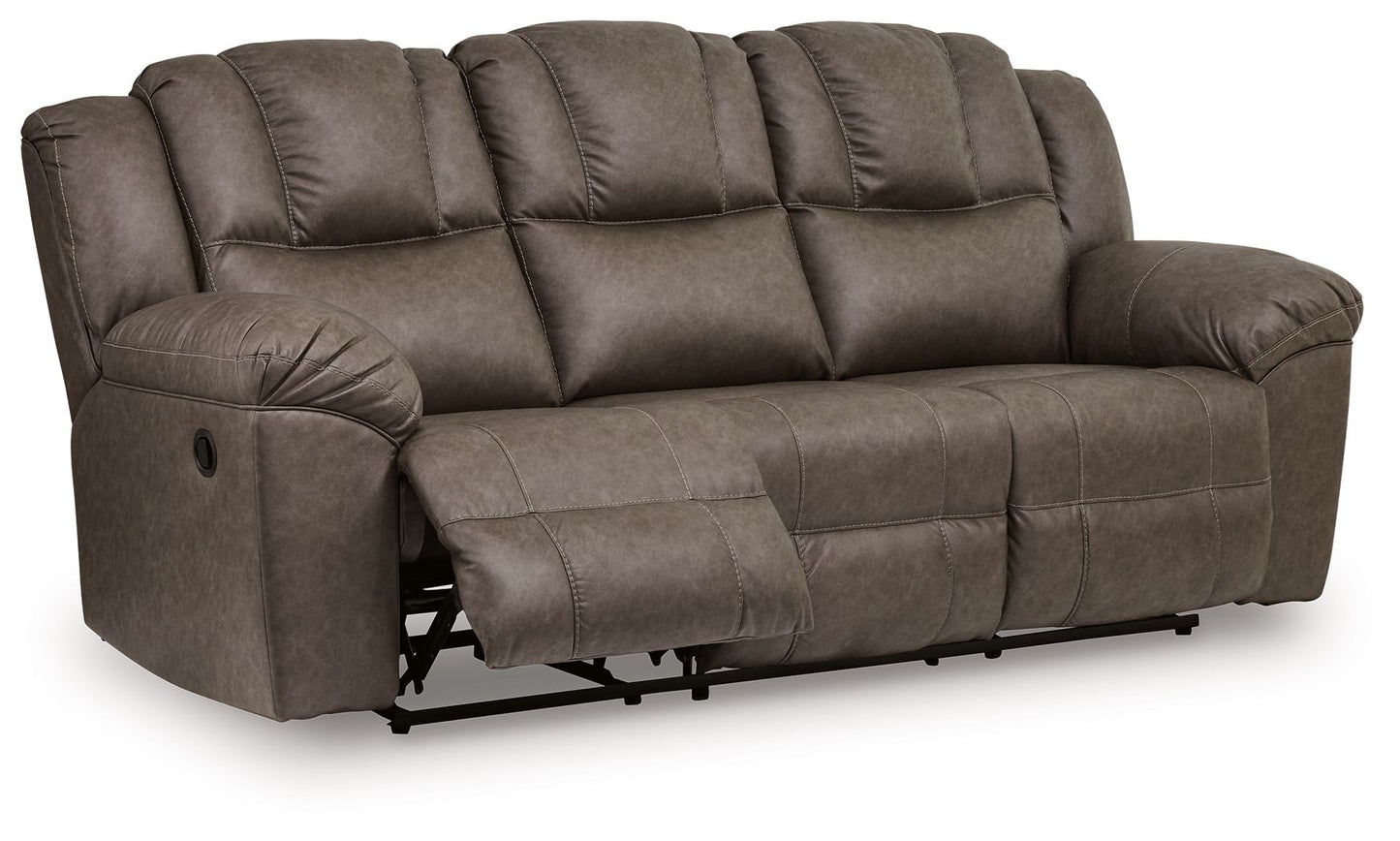 Knoxlee - Reclining Sofa - Driftwood