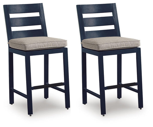 Mabry Shores - Barstool (Set of 2) - Blue