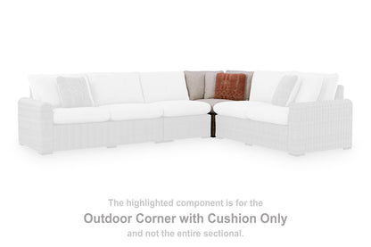 Angel Island - Corner With Cushion - Beige / Brown