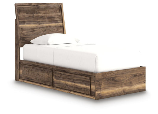 Zadilyn - Panel Bed With Storage