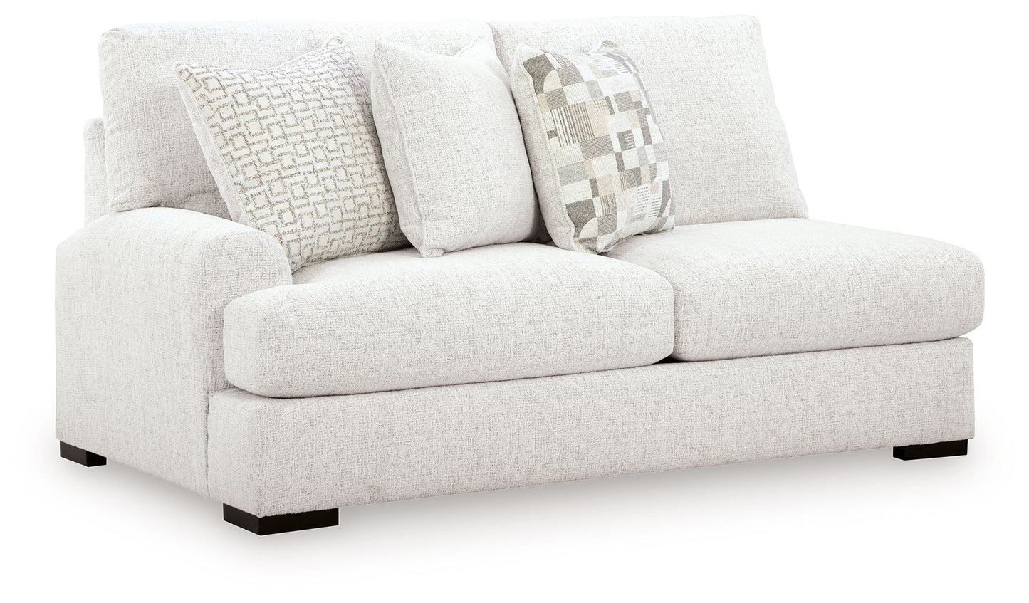 Wynncroft Manor - LAF Loveseat - Chalk