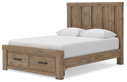 Garistyn - Panel Storage Bed