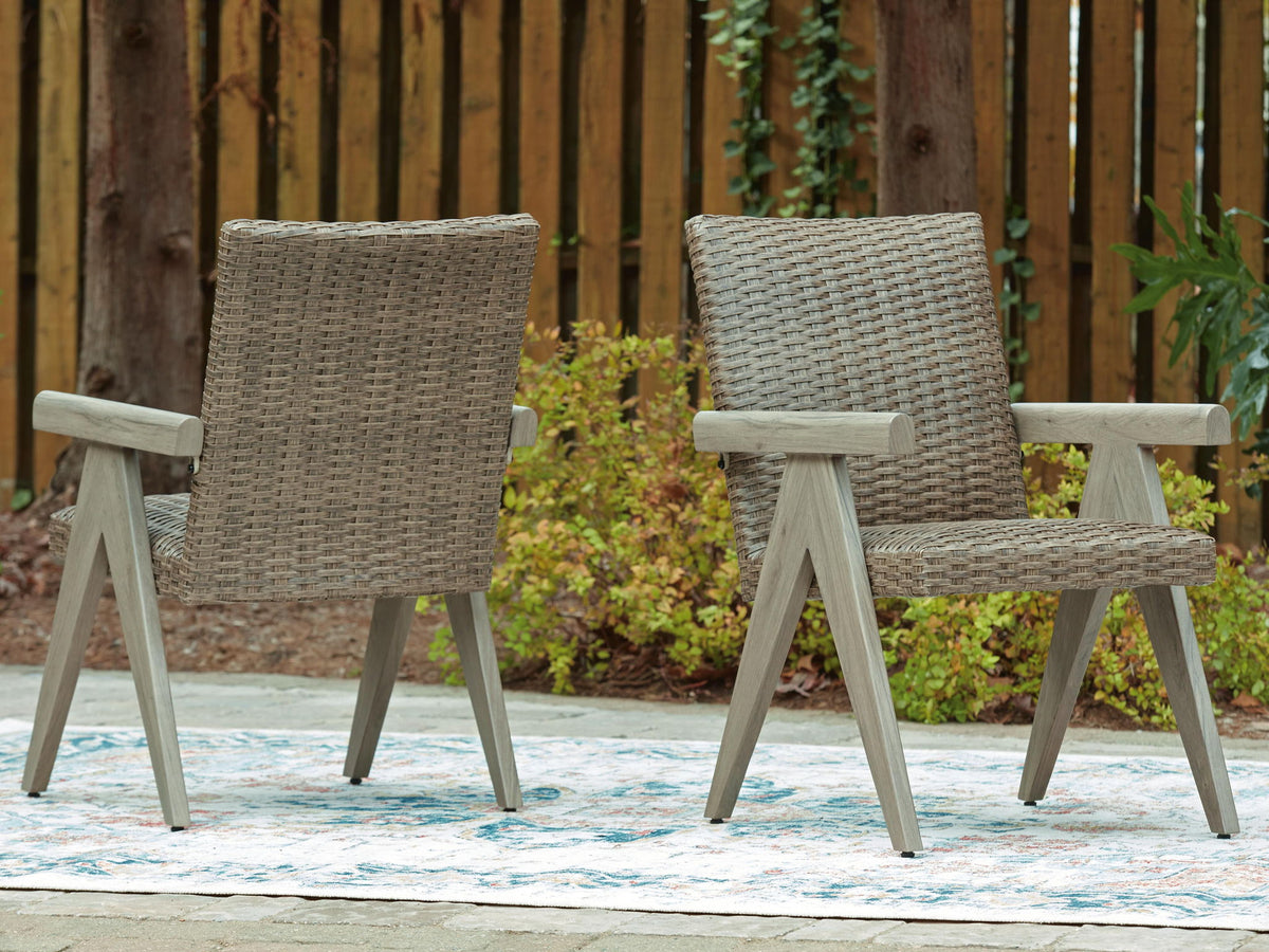 Carisbo - Arm Chair (Set of 2) - Beige