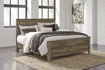 Trinell - King Panel Rails - Brown