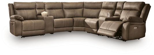 Max-Media - 7 Piece Reclining Sectional