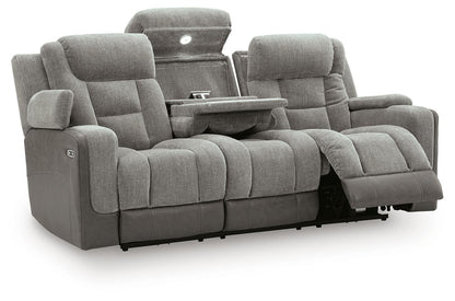 Ultimax - Power Reclining Sofa With Adjustable Headrest
