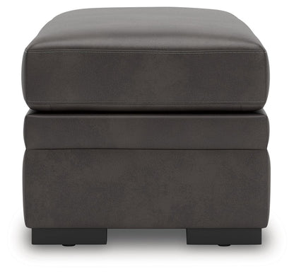 Dara Park - Oversized Accent Ottoman - Shadow