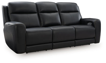 5Z-Relaxation - Power Reclining Sofa with Adj Headrest