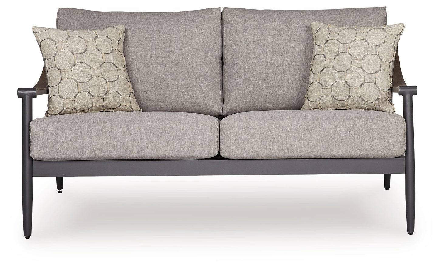 North Island - Loveseat With Cushion - Gray