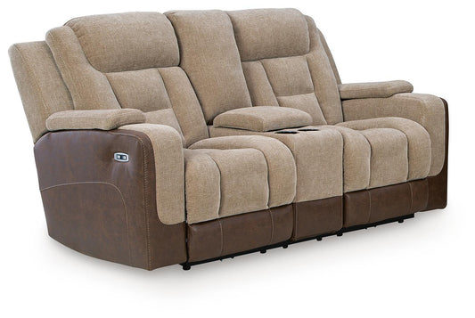 Ultimax - Power Reclining Loveseat With Console / Adjustable Headrest